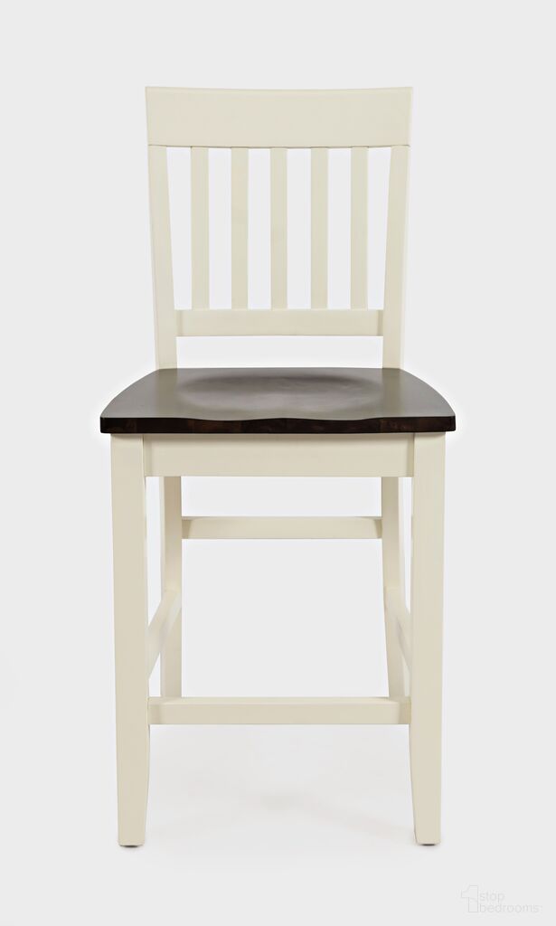 The appearance of Decatur Lane Counter Stool Set of 2 In White designed by Jofran in the transitional interior design. This white piece of furniture was selected by 1StopBedrooms from Decatur Lane Collection to add a touch of cosiness and style into your home. Sku: 1826-BS393KD. Material: Acacia.