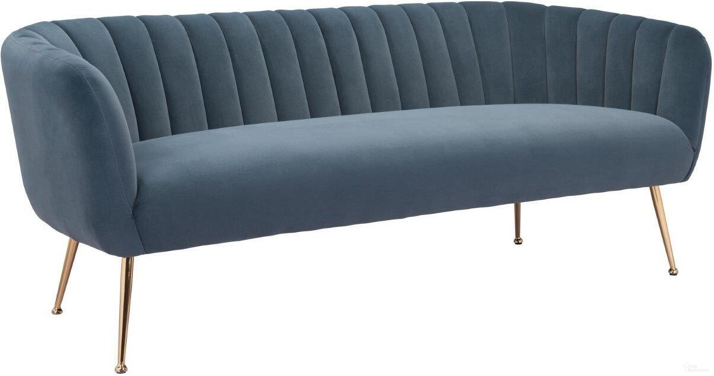 The appearance of Deco Sofa In Gray designed by Zuo Modern in the modern / contemporary interior design. This gray piece of furniture was selected by 1StopBedrooms from Deco Collection to add a touch of cosiness and style into your home. Sku: 101854. Material: Polyester.