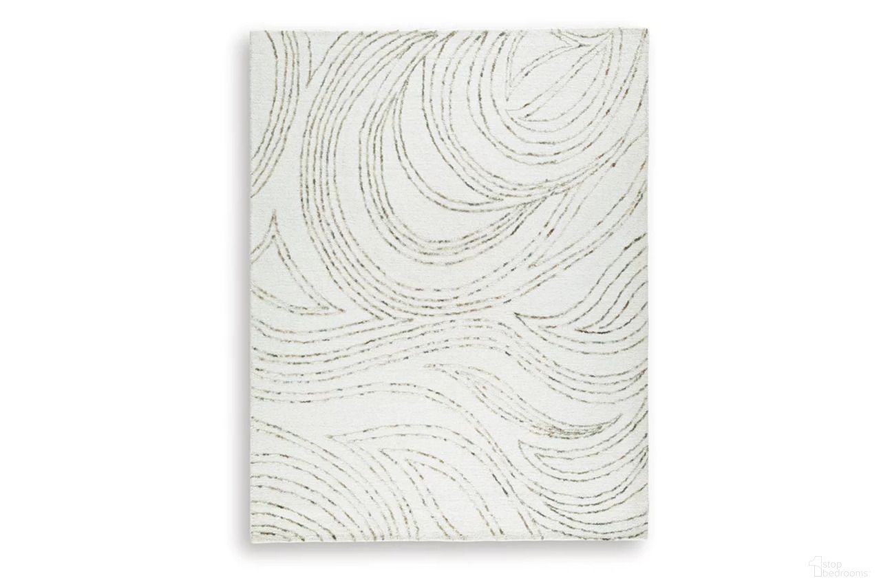 The appearance of Deenbury 7'8" x 10' Area Rug In Ivory/Green/Brown designed by Signature Design by Ashley in the modern / contemporary interior design. This ivory/green/brown piece of furniture  was selected by 1StopBedrooms from Deenbury Collection to add a touch of cosiness and style into your home. Sku: R407861.