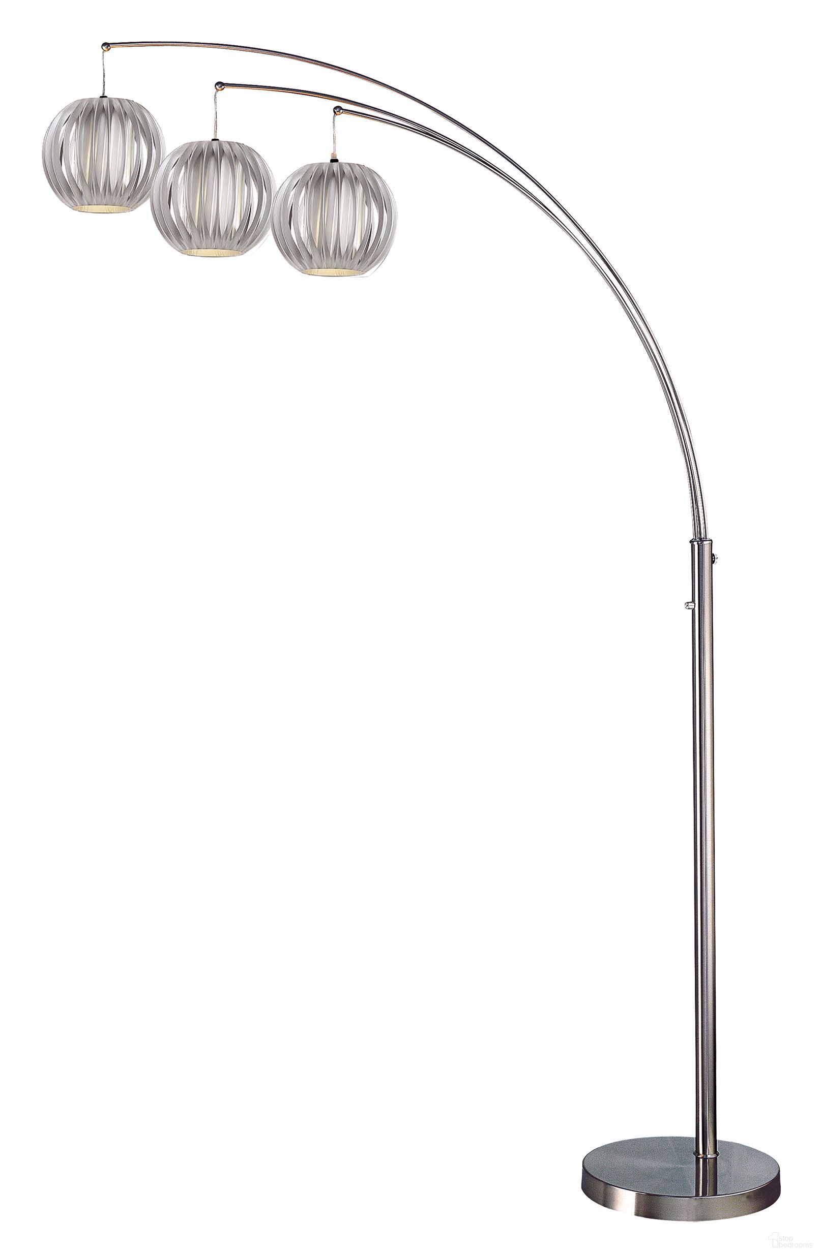 Deion Arc Lamps In Grey