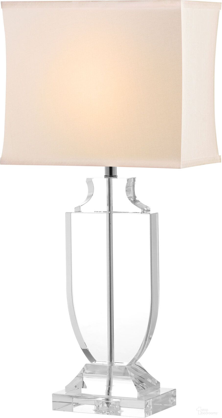 The appearance of Deirdre Clear 28 Inch Crystal Urn Lamp designed by Safavieh in the modern / contemporary interior design. This clear piece of furniture  was selected by 1StopBedrooms from Safavieh LIT Collection to add a touch of cosiness and style into your home. Sku: LIT4122A. Material: Chrome.