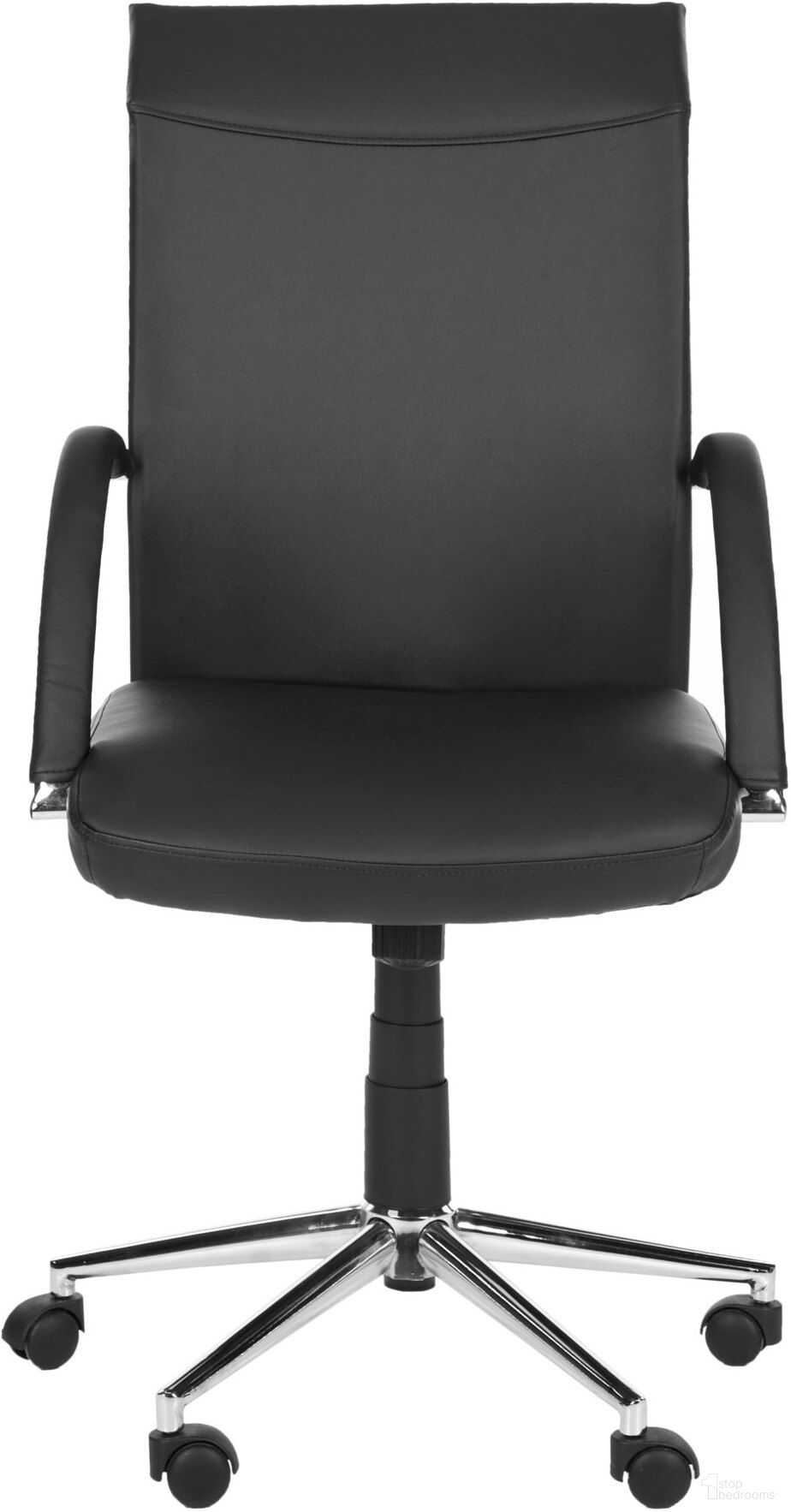 The appearance of Dejana Black and Silver Desk Chair designed by Safavieh in the traditional interior design. This black piece of furniture was selected by 1StopBedrooms from Safavieh FOX Collection to add a touch of cosiness and style into your home. Sku: FOX8506A. Material: Iron.