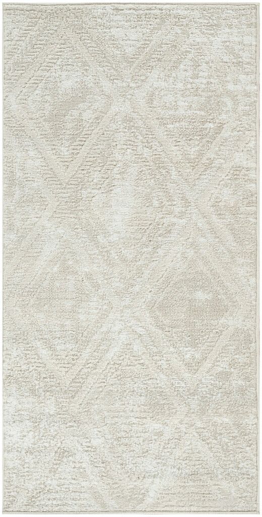 The appearance of Dekor Modern 2' x 4' Modern Indoor Rug In Beige designed by Nourison in the modern / contemporary interior design. This beige piece of furniture  was selected by 1StopBedrooms from Dekor Collection to add a touch of cosiness and style into your home. Sku: 841491152751. Material: Polypropylene.