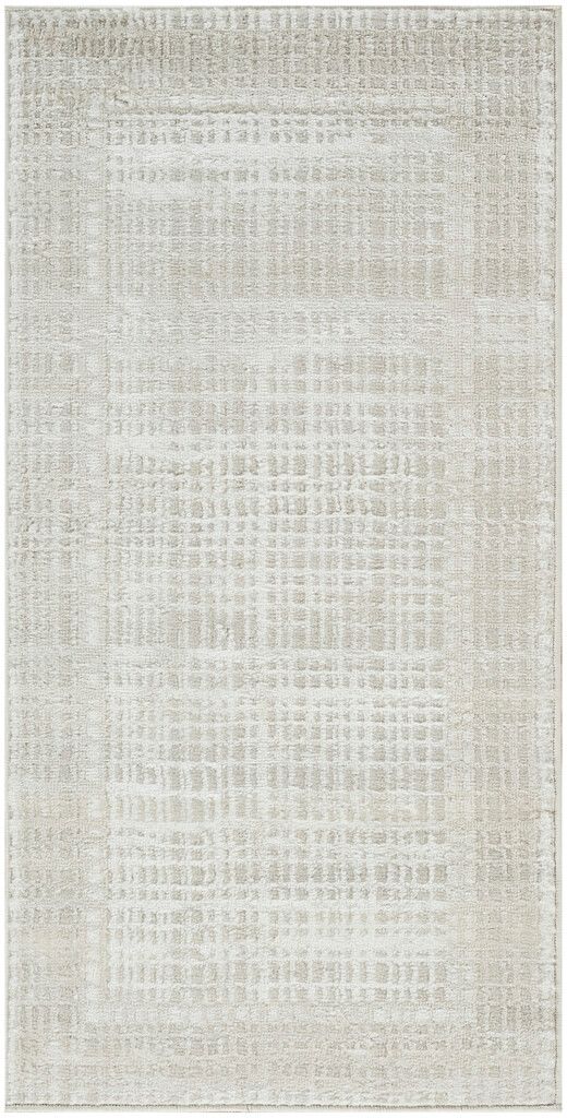 The appearance of Dekor Modern 2' x 4' Modern Indoor Rug In Beige designed by Nourison in the modern / contemporary interior design. This beige piece of furniture was selected by 1StopBedrooms from Dekor Collection to add a touch of cosiness and style into your home. Sku: 841491152997. Material: Polypropylene.