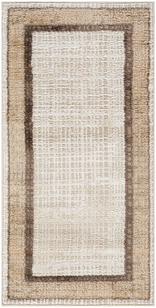 The appearance of Dekor Modern 2' x 4' Modern Indoor Rug In Brown designed by Nourison in the modern / contemporary interior design. This brown piece of furniture  was selected by 1StopBedrooms from Dekor Collection to add a touch of cosiness and style into your home. Sku: 841491153192. Material: Polypropylene.