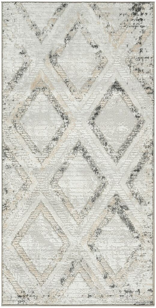 The appearance of Dekor Modern 2' x 4' Modern Indoor Rug In Grey and Charcoal designed by Nourison in the modern / contemporary interior design. This grey and charcoal piece of furniture was selected by 1StopBedrooms from Dekor Collection to add a touch of cosiness and style into your home. Sku: 841491152836. Material: Polypropylene.
