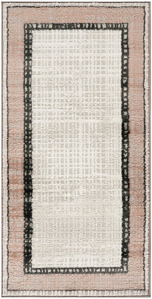 The appearance of Dekor Modern 2' x 4' Modern Indoor Rug In Grey and Charcoal designed by Nourison in the modern / contemporary interior design. This grey and charcoal piece of furniture was selected by 1StopBedrooms from Dekor Collection to add a touch of cosiness and style into your home. Sku: 841491153079. Material: Polypropylene.