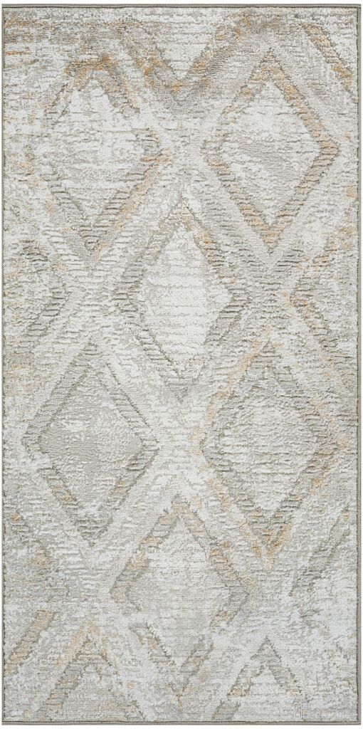 The appearance of Dekor Modern 2' x 4' Modern Indoor Rug In Grey designed by Nourison in the modern / contemporary interior design. This grey piece of furniture  was selected by 1StopBedrooms from Dekor Collection to add a touch of cosiness and style into your home. Sku: 841491152799. Material: Polypropylene.