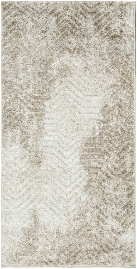 The appearance of Dekor Modern 2' x 4' Modern Indoor Rug In Ivory and Taupe designed by Nourison in the modern / contemporary interior design. This ivory/taupe piece of furniture was selected by 1StopBedrooms from Dekor Collection to add a touch of cosiness and style into your home. Sku: 841491152713. Material: Polypropylene.