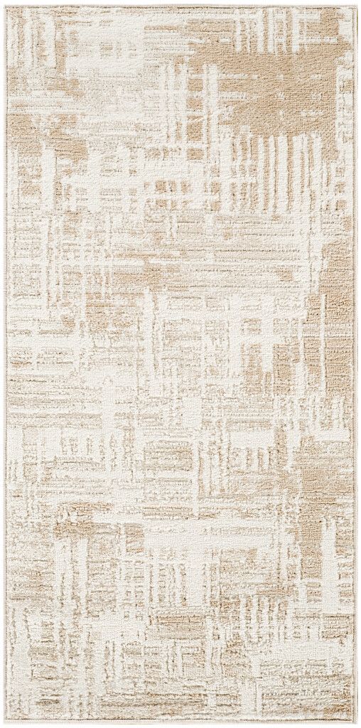 The appearance of Dekor Modern 2' x 4' Modern Indoor Rug In Ivory and Taupe designed by Nourison in the modern / contemporary interior design. This ivory/taupe piece of furniture was selected by 1StopBedrooms from Dekor Collection to add a touch of cosiness and style into your home. Sku: 841491175798. Material: Polypropylene.
