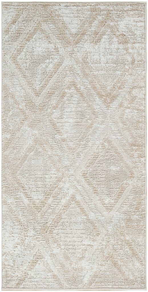 The appearance of Dekor Modern 2' x 4' Modern Indoor Rug In Ivory Beige designed by Nourison in the modern / contemporary interior design. This ivory beige piece of furniture was selected by 1StopBedrooms from Dekor Collection to add a touch of cosiness and style into your home. Sku: 841491152911. Material: Polypropylene.