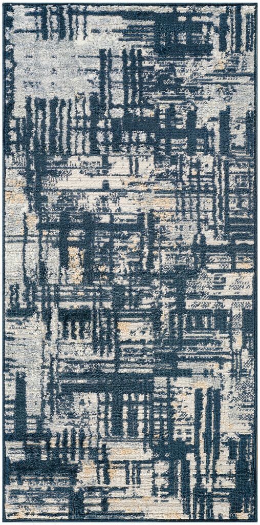 The appearance of Dekor Modern 2' x 4' Indoor Rug In Slate designed by Nourison in the modern / contemporary interior design. This slate piece of furniture  was selected by 1StopBedrooms from Dekor Collection to add a touch of cosiness and style into your home. Sku: 841491175835. Material: Polypropylene.