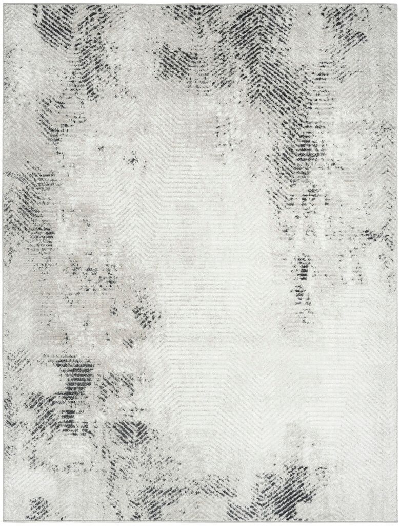 The appearance of Dekor Modern 4' x 6' Modern Indoor Rug In Grey and Charcoal designed by Nourison in the modern / contemporary interior design. This grey and charcoal piece of furniture was selected by 1StopBedrooms from Dekor Collection to add a touch of cosiness and style into your home. Sku: 841491152607. Material: Polypropylene.