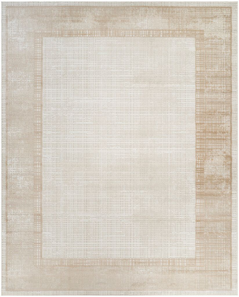 The appearance of Dekor Modern 7'10" x 9'10" Modern Indoor Rug In Ivory Beige designed by Nourison in the modern / contemporary interior design. This ivory beige piece of furniture was selected by 1StopBedrooms from Dekor Collection to add a touch of cosiness and style into your home. Sku: 841491153185. Material: Polypropylene.