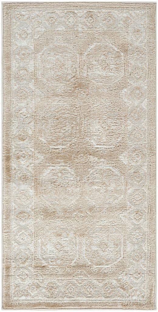 The appearance of Dekor Vintage 2' x 4' Vintage Indoor Rug In Cream Beige designed by Nourison in the rustic / southwestern interior design. This cream beige piece of furniture was selected by 1StopBedrooms from Dekor Collection to add a touch of cosiness and style into your home. Sku: 841491151877. Material: Polypropylene.