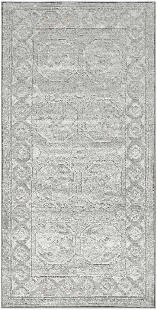 The appearance of Dekor Vintage 2' x 4' Vintage Indoor Rug In Grey designed by Nourison in the rustic / southwestern interior design. This grey piece of furniture  was selected by 1StopBedrooms from Dekor Collection to add a touch of cosiness and style into your home. Sku: 841491151839. Material: Polypropylene.
