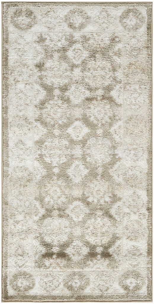 The appearance of Dekor Vintage 2' x 4' Vintage Indoor Rug In Ivory and Taupe designed by Nourison in the rustic / southwestern interior design. This ivory/taupe piece of furniture was selected by 1StopBedrooms from Dekor Collection to add a touch of cosiness and style into your home. Sku: 841491152270. Material: Polypropylene.
