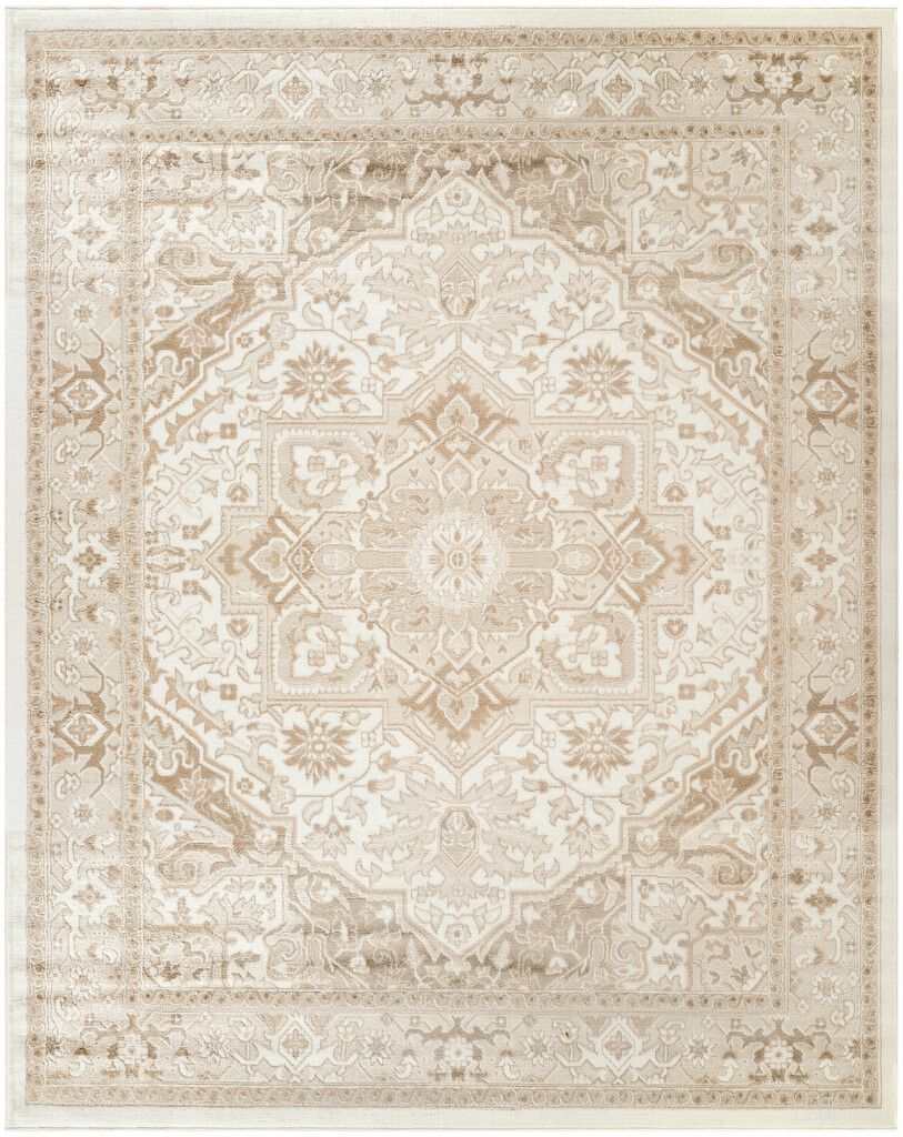 The appearance of Dekor Vintage 7'10" x 9'10" Vintage Indoor Rug In Ivory and Taupe designed by Nourison in the rustic / southwestern interior design. This ivory/taupe piece of furniture was selected by 1StopBedrooms from Dekor Collection to add a touch of cosiness and style into your home. Sku: 841491175460. Material: Polypropylene.