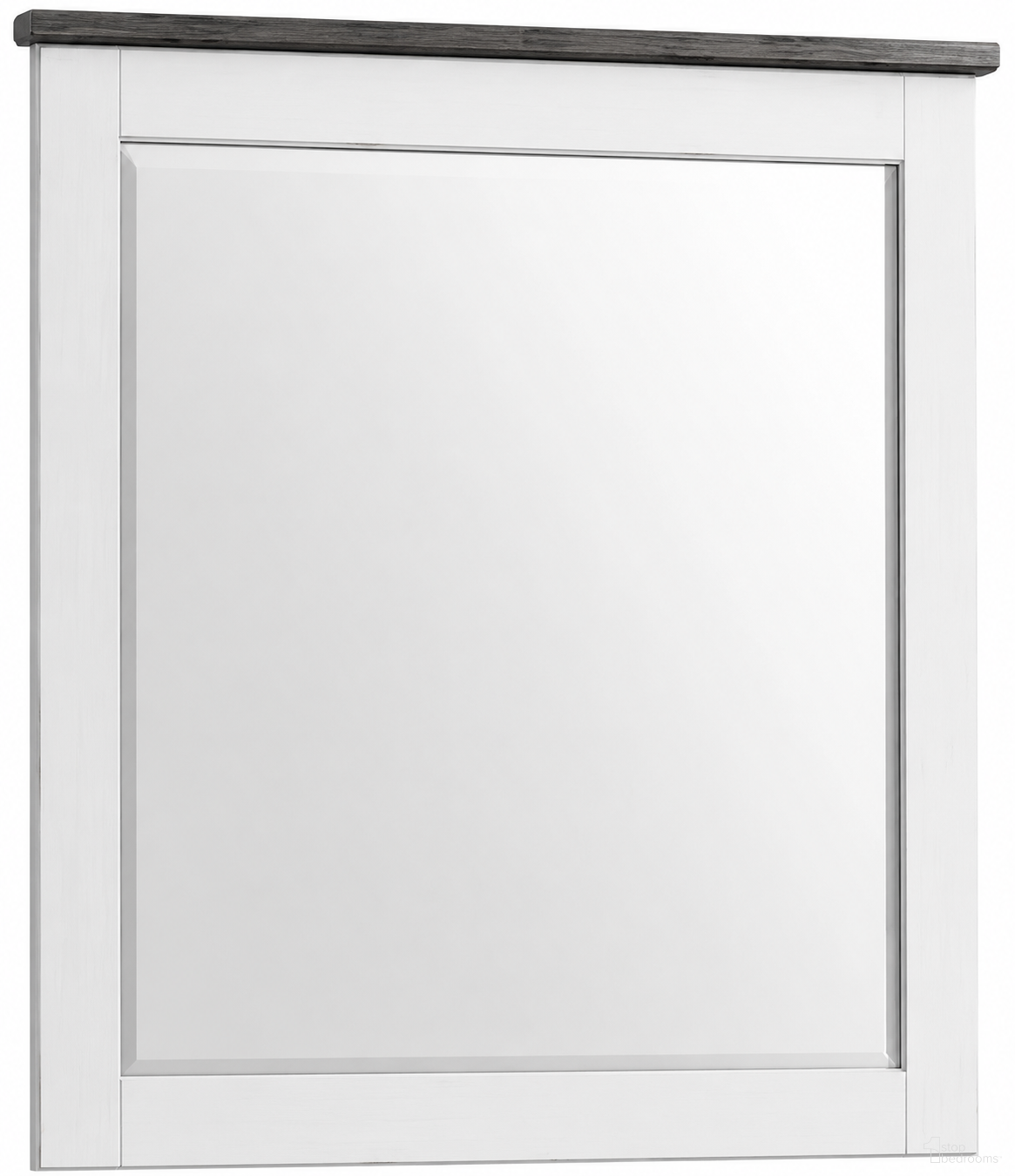 Del Mar Dresser Mirror In White