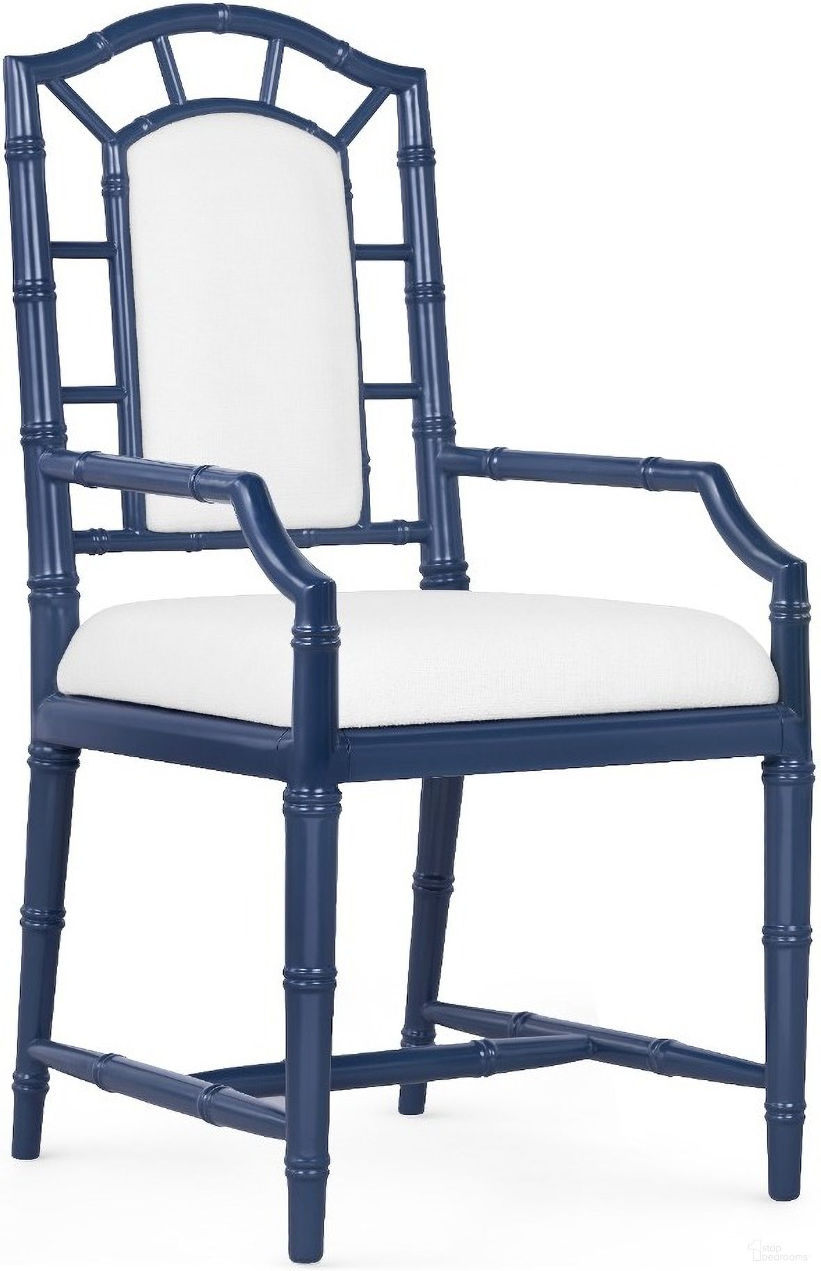The appearance of Delia Armchair Set of 2 In Midnight Blue designed by Villa & House in the transitional interior design. This midnight blue piece of furniture was selected by 1StopBedrooms from Delia Collection to add a touch of cosiness and style into your home. Sku: DLA-555-18. Material: Wood. Chair Type: Arm Chair.