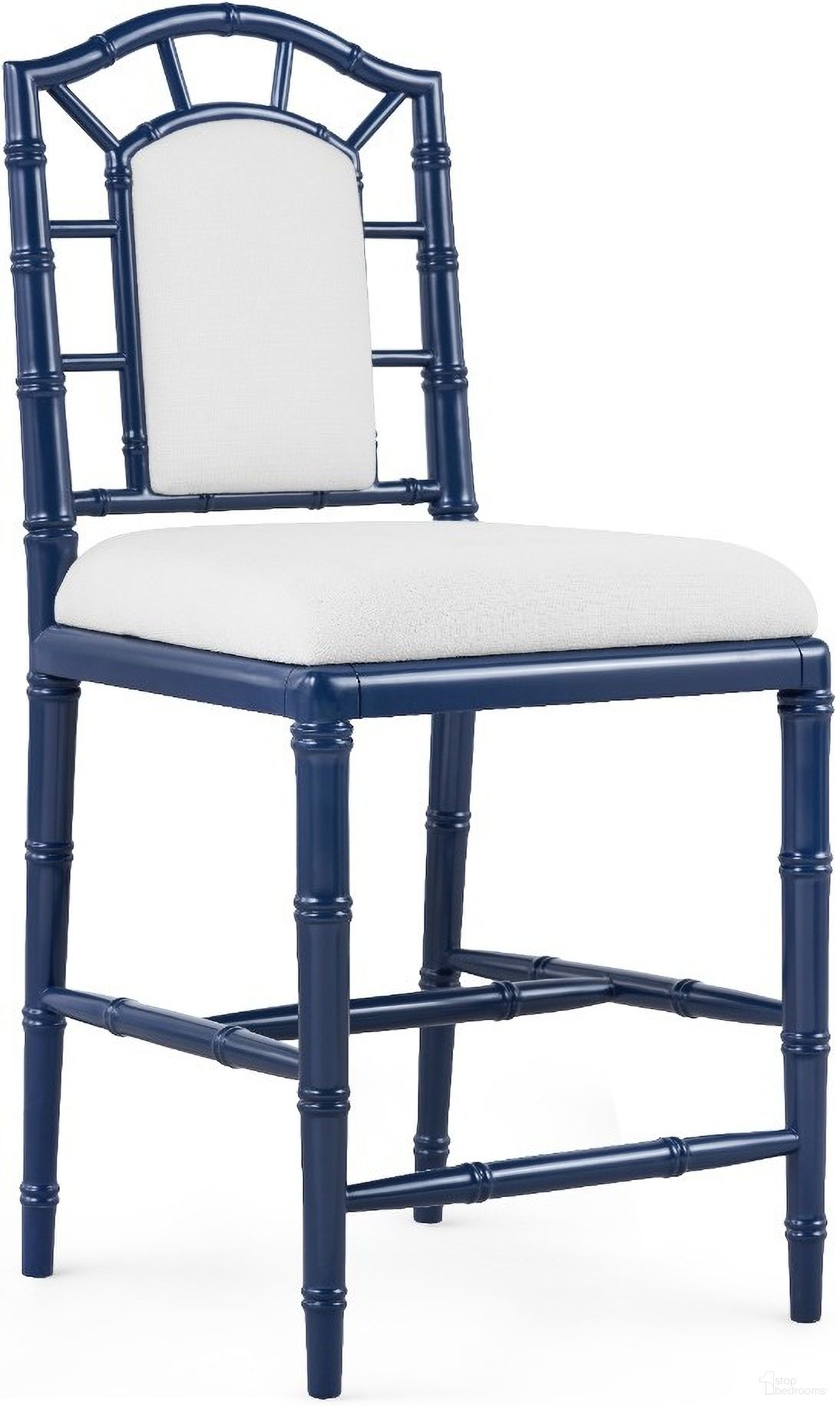 The appearance of Delia Counter Stool Set of 2 In Midnight Blue designed by Villa & House in the transitional interior design. This midnight blue piece of furniture was selected by 1StopBedrooms from Delia Collection to add a touch of cosiness and style into your home. Sku: DLA-575-18. Material: Wood.