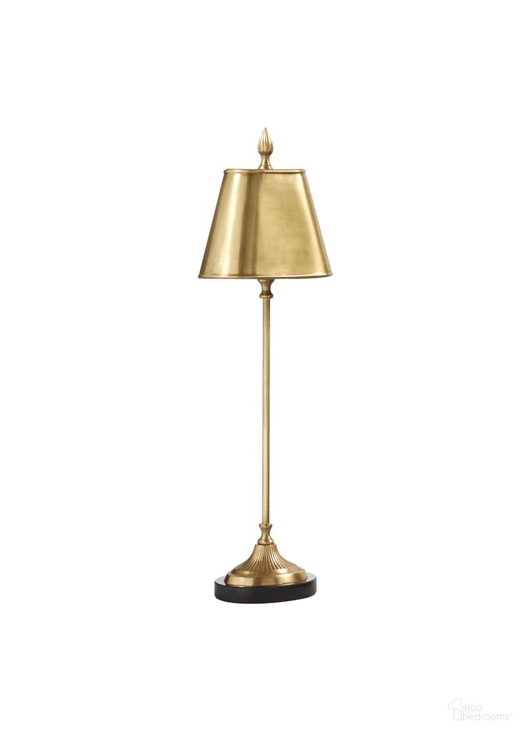 Delicate Console Lamp In Gold