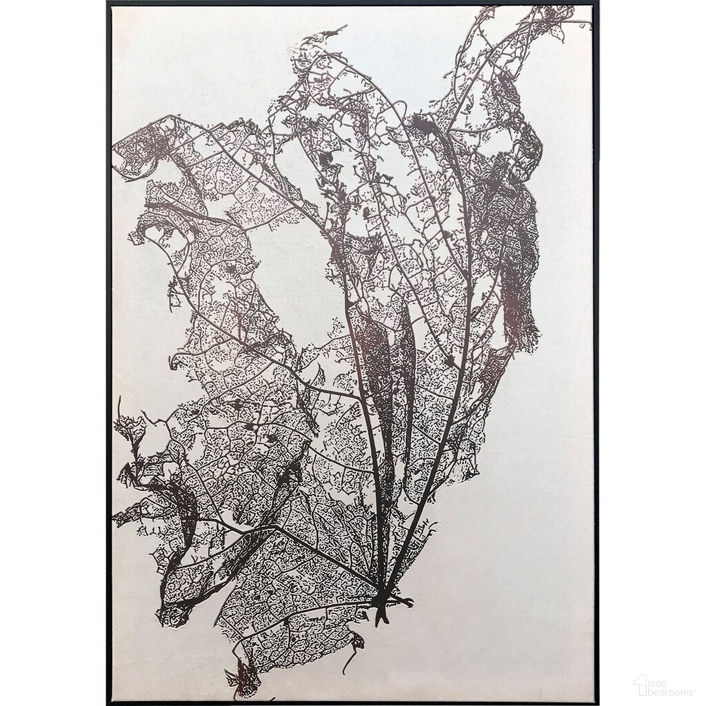Deliquesce Hand Painted Giclee In Brown