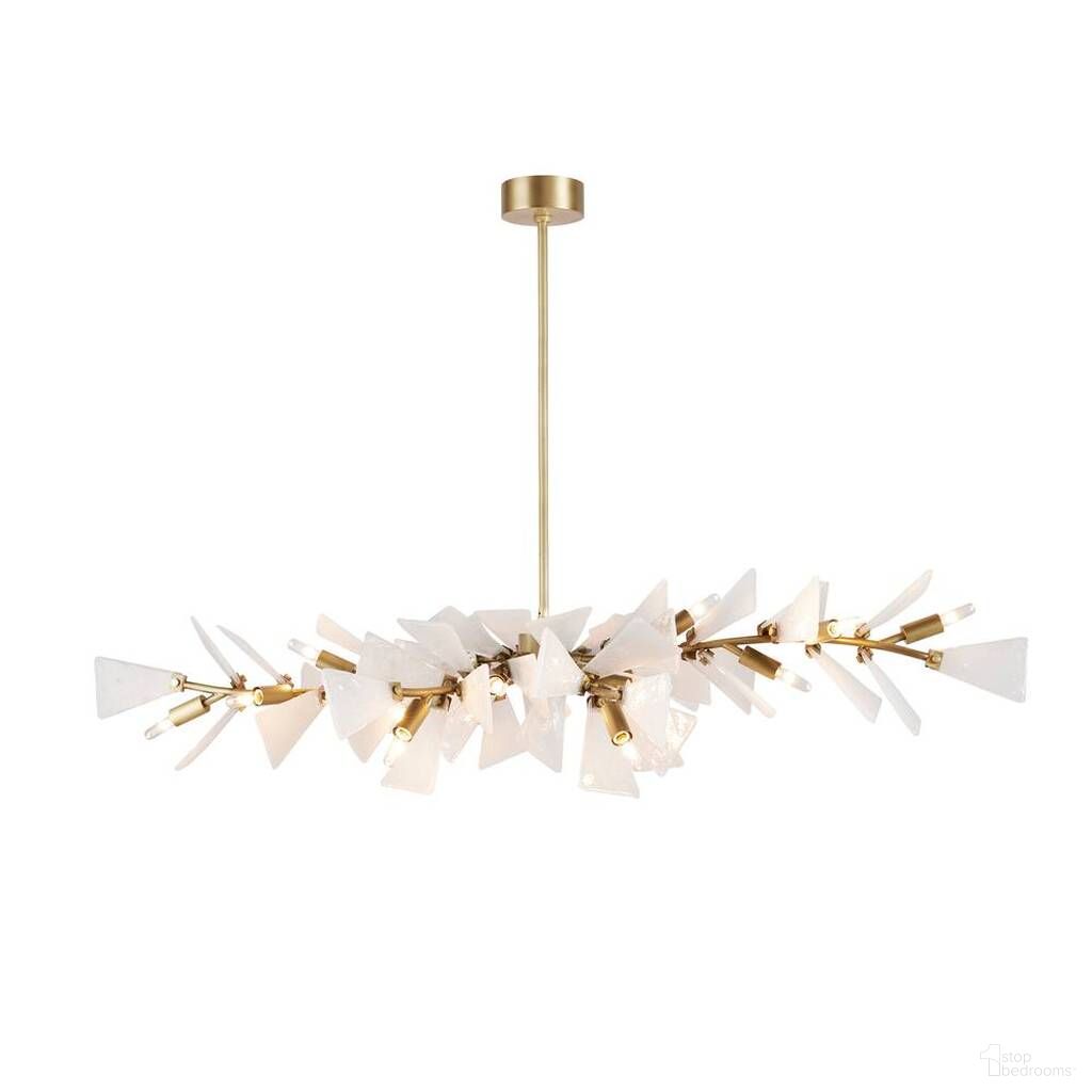The appearance of Delmar Chandelier In Clear Seedy designed by Arteriors in the  interior design. This clear seedy piece of furniture  was selected by 1StopBedrooms from Delmar Collection to add a touch of cosiness and style into your home. Sku: DLC25. Material: Glass.