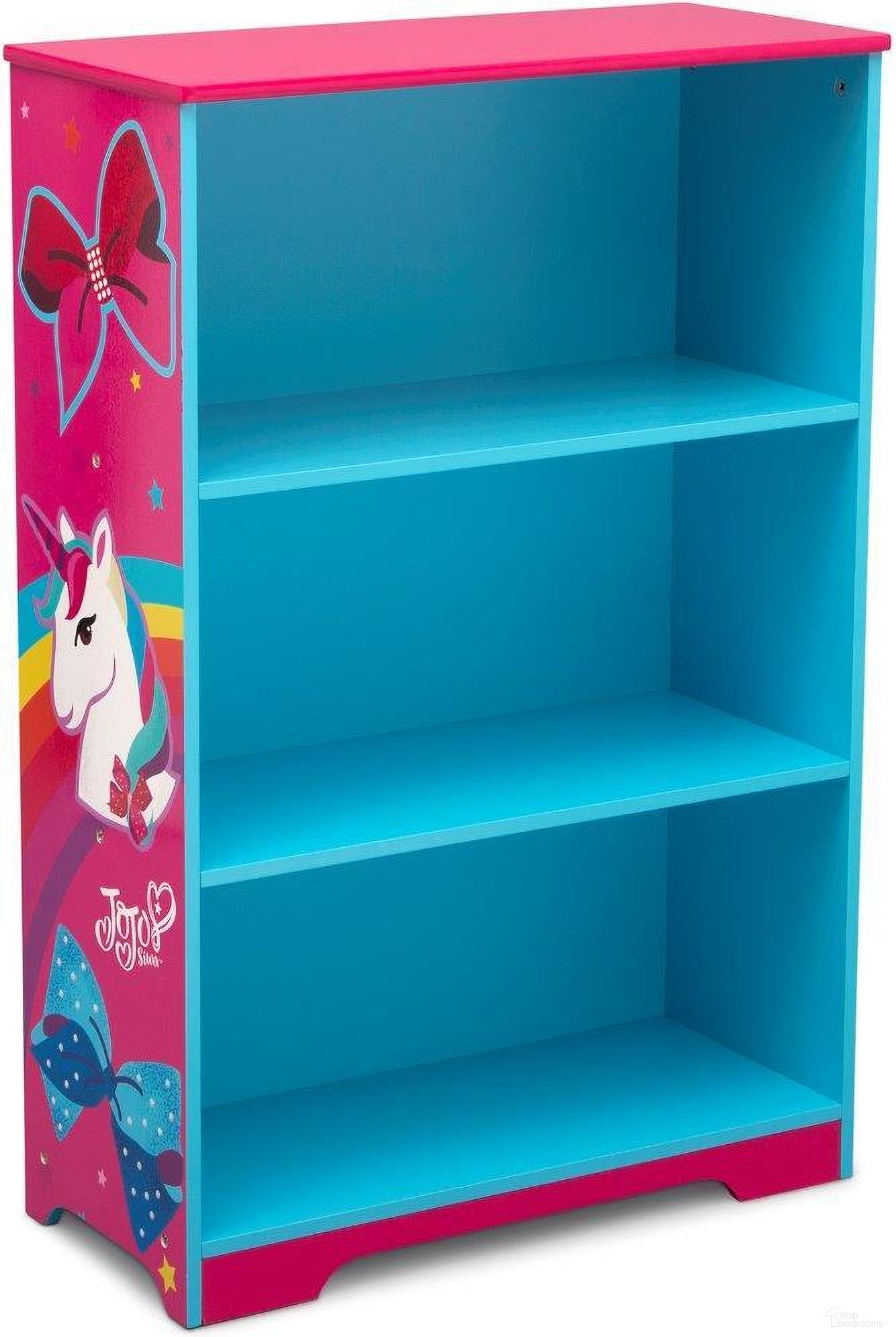 Jono Siwa JoJo Siwa Deluxe 3-Shelf Bookcase Delta Children