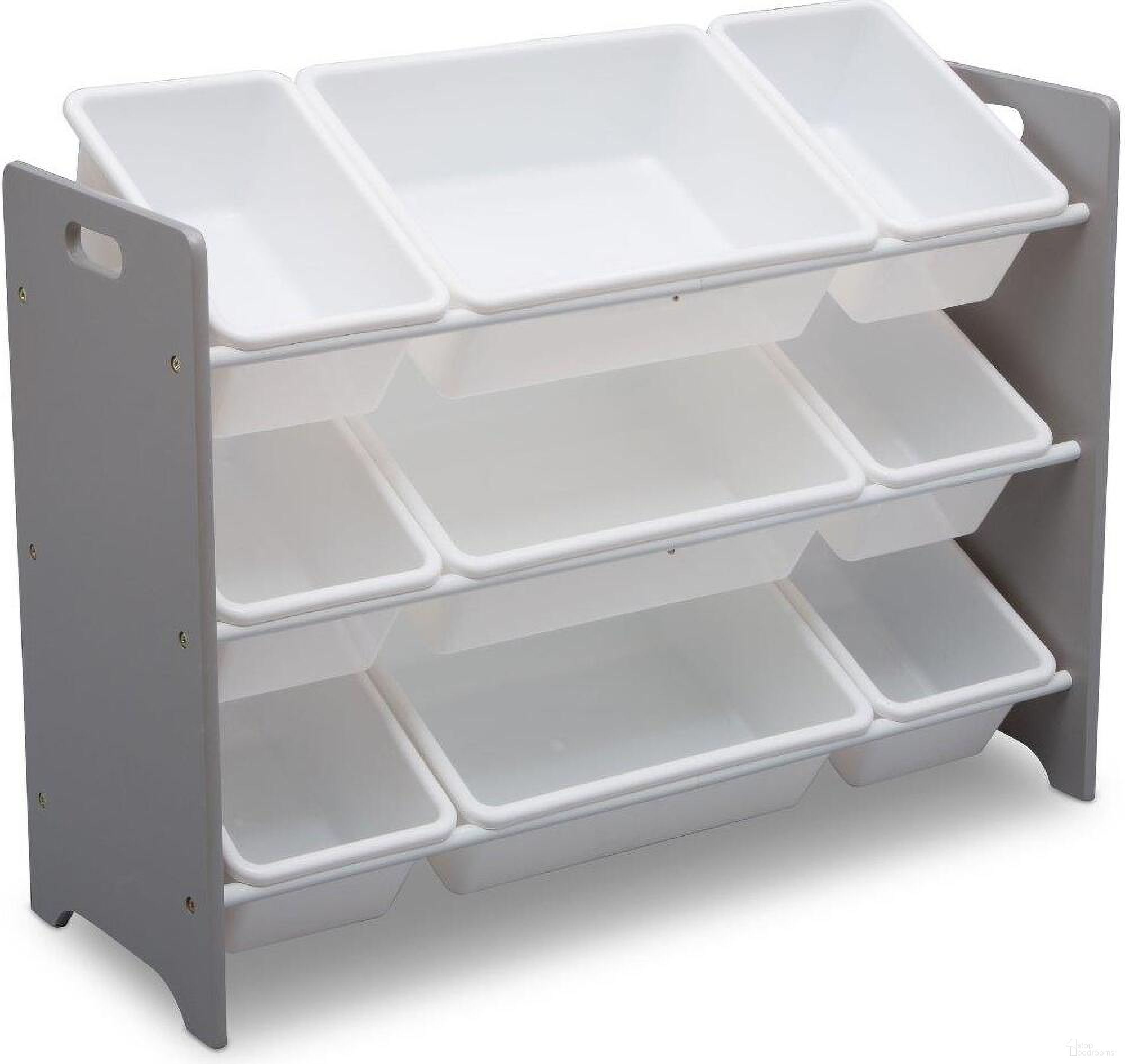 The appearance of Delta Children Mysize 9 Bin Plastic Toy Organizer In Grey designed by Delta Children in the modern / contemporary interior design. This grey piece of furniture was selected by 1StopBedrooms from Mysize Collection to add a touch of cosiness and style into your home. Sku: TB83461GN-026. Material: Wood.