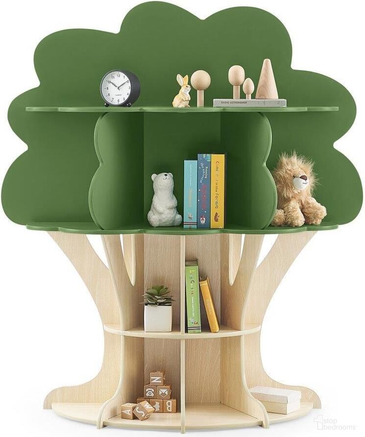 Delta Children Tree Bookcase With Greenguard Gold Certified In Natural With Green