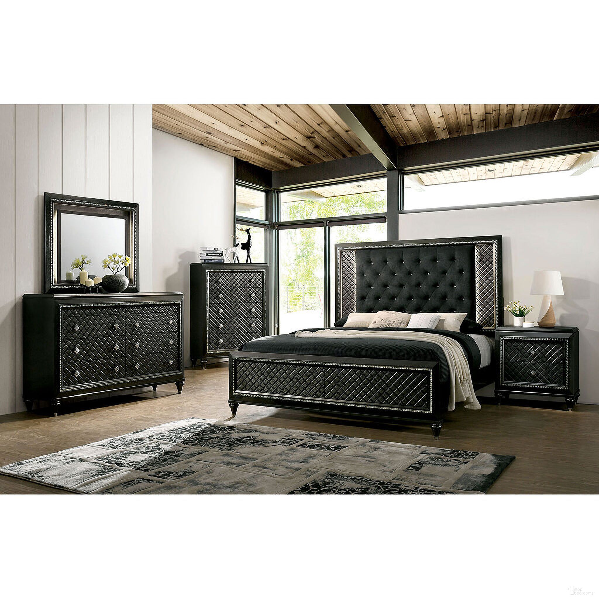 Furniture of America Demetria Bed