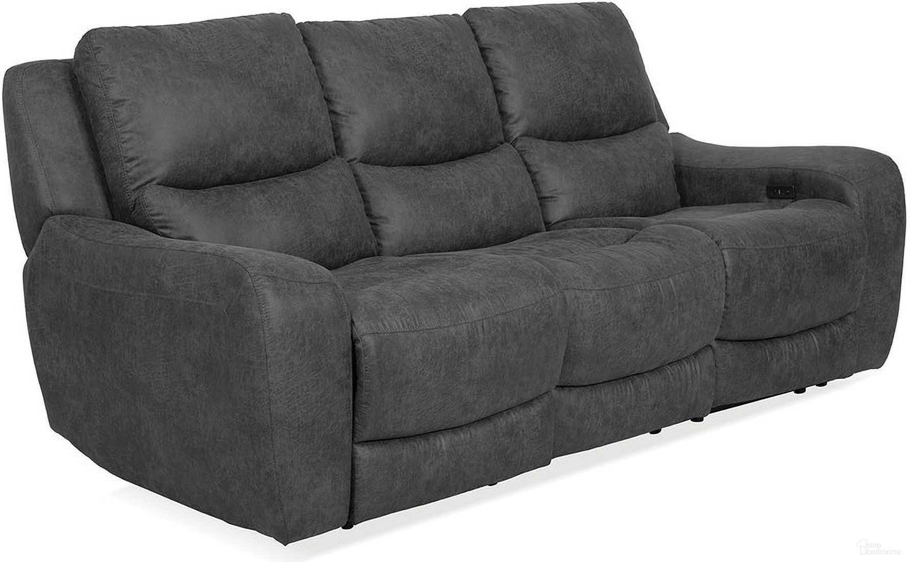The appearance of Demetrius Power Sofa In Dark Gray designed by Furniture of America in the modern / contemporary interior design. This dark gray piece of furniture was selected by 1StopBedrooms from Demetrius Collection to add a touch of cosiness and style into your home. Sku: CM9931DG-AC;CM9931DG-LCH-PM;CM9931DG-RCH-PM. Material: Hardwood.