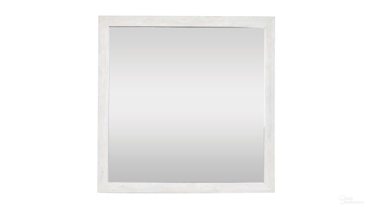 The appearance of Denver Mirror In Gray designed by Galaxy Home Furnishings in the modern / contemporary interior design. This gray piece of furniture  was selected by 1StopBedrooms from Denver Collection to add a touch of cosiness and style into your home. Sku: 601955555944. Material: Solid Wood.