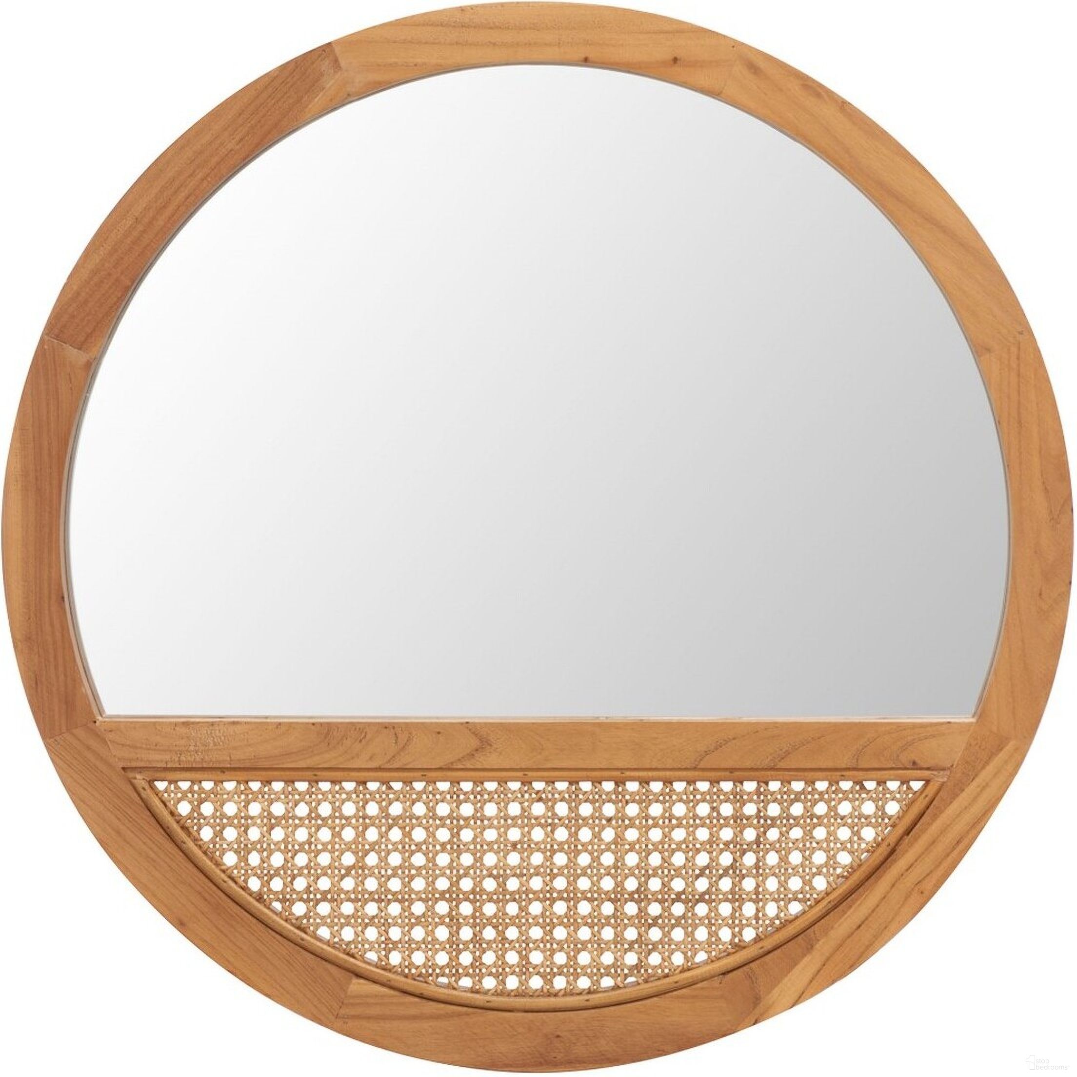 The appearance of Deonna Mirror in Natural designed by Safavieh in the coastal interior design. This natural piece of furniture was selected by 1StopBedrooms from Deonna Collection to add a touch of cosiness and style into your home. Sku: MRR2014B. Material: Glass.
