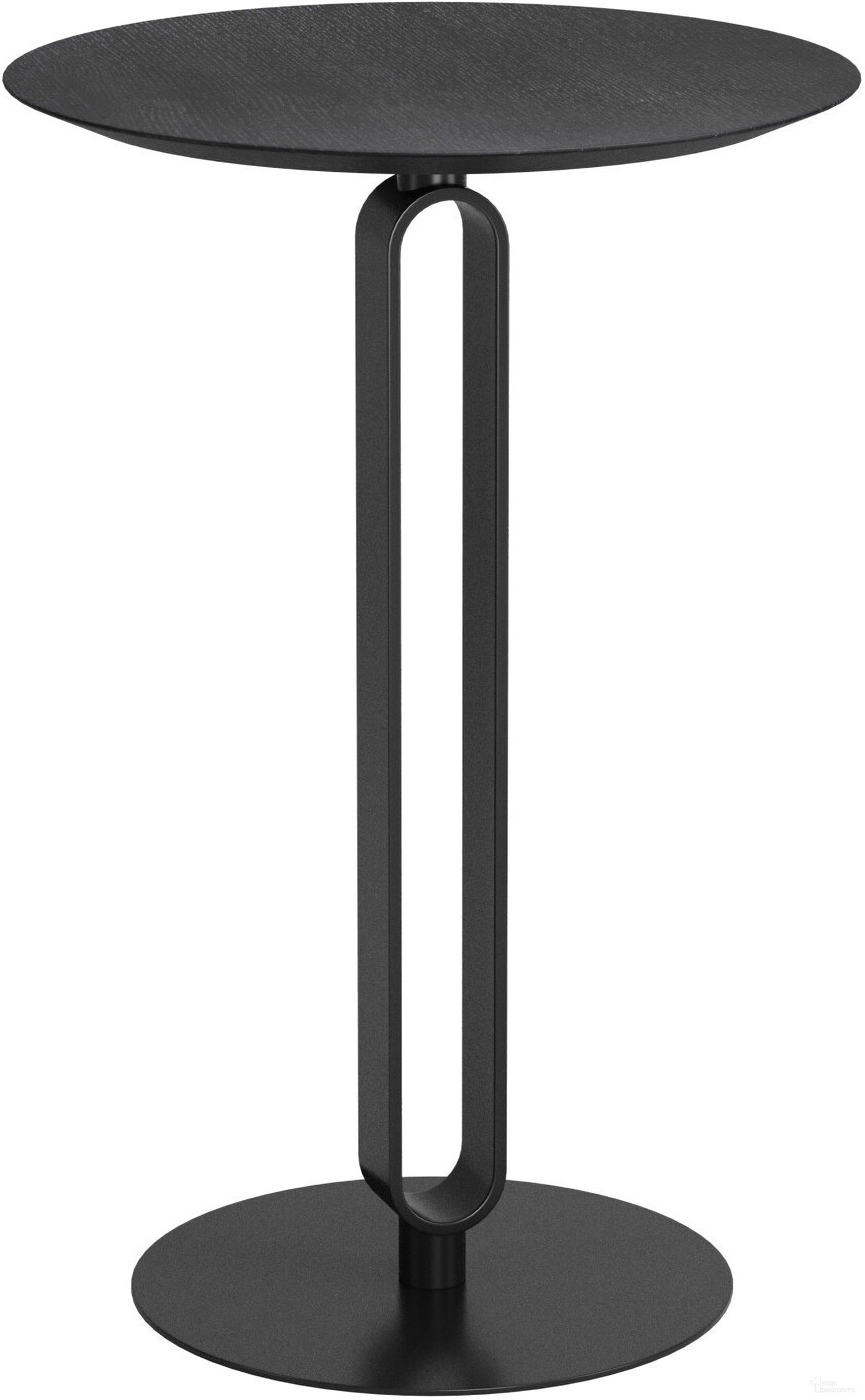 The appearance of Derry Counter Table In Black designed by Zuo Modern in the modern / contemporary interior design. This black piece of furniture was selected by 1StopBedrooms from Derry Collection to add a touch of cosiness and style into your home. Sku: 110165. Table Base Style: Pedestal. Table Top Shape: Round. Material: MDF.