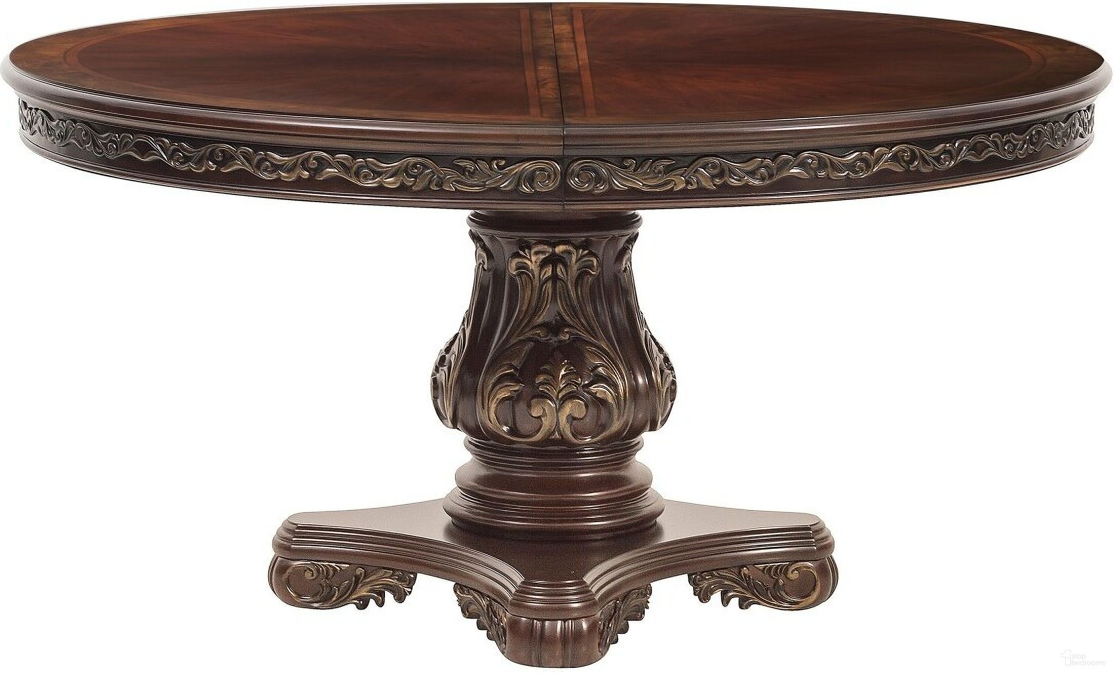 Deryn Park Cherry Extendable Oval Dining Table by Homelegance ...