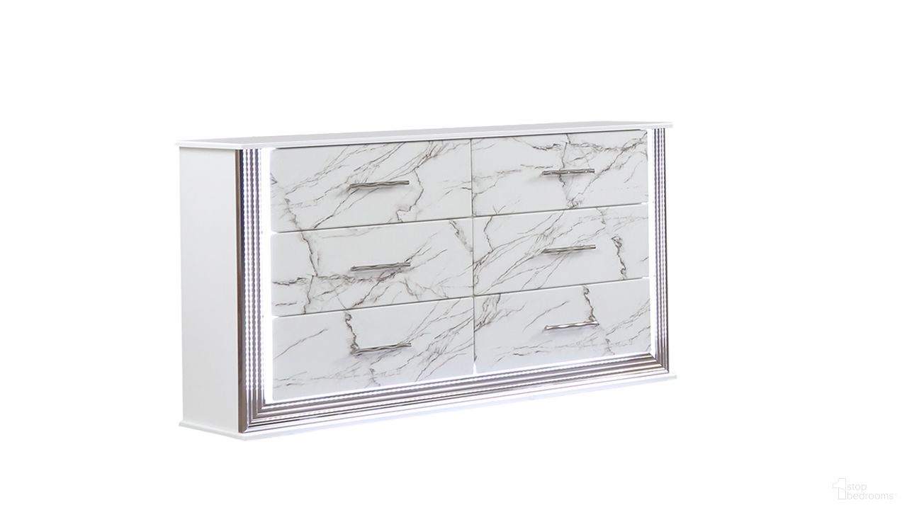 Desire Dresser In White