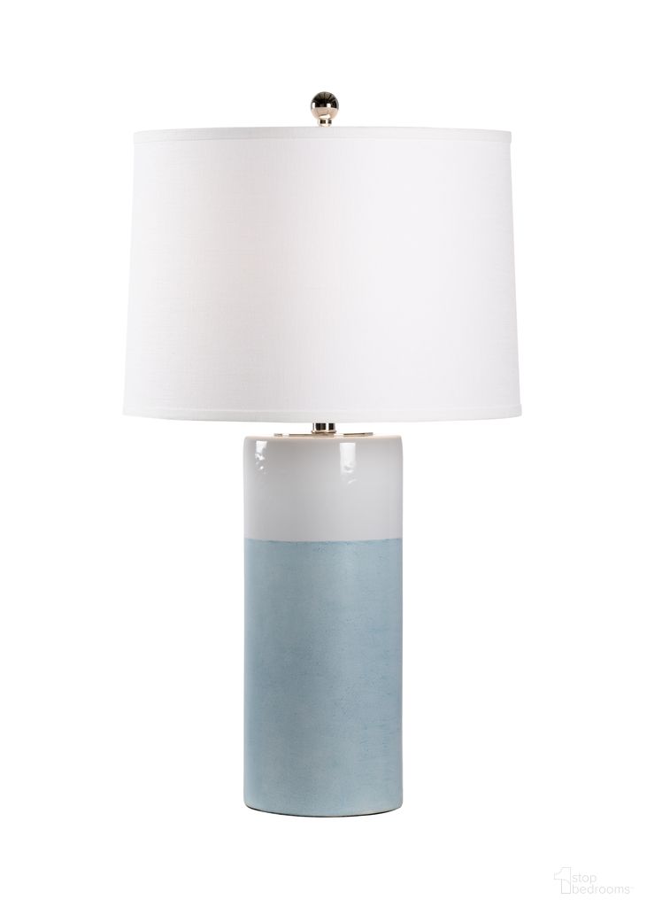 Destin Lamp In Blue and White