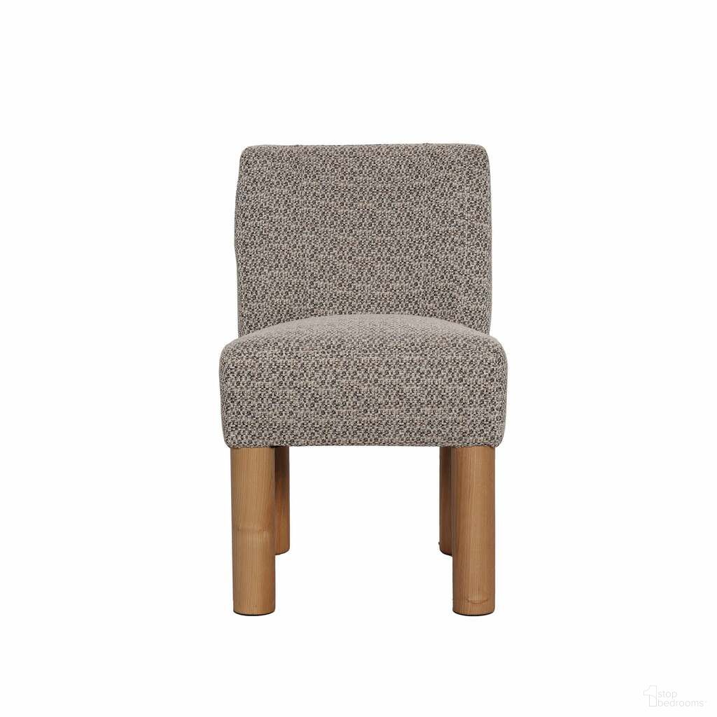 The appearance of Destiny Dining Chair Set of 2 In Natural Oak and Pixel Brown designed by LH Imports in the modern / contemporary interior design. This natural oak/pixel brown piece of furniture was selected by 1StopBedrooms from Destiny Collection to add a touch of cosiness and style into your home. Sku: CR043-PXB. Material: Polyester. Chair Type: Side Chair.