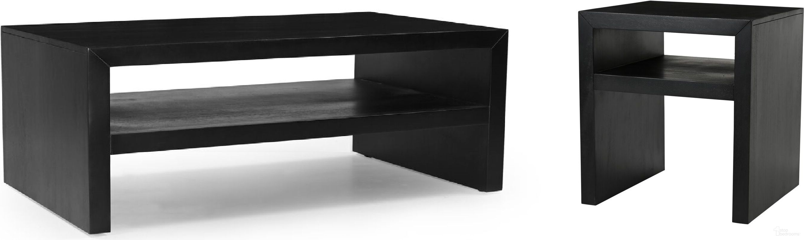 The appearance of Dev Occasional Table Set In Black designed by Jofran in the modern / contemporary interior design. This black piece of furniture was selected by 1StopBedrooms from Dev Collection to add a touch of cosiness and style into your home. Sku: 2347-1;2347-3. Material: Mango Wood.