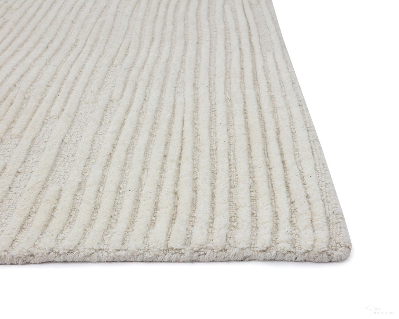 Deva 10' x 14' Hand-Tufted Rug In Ivory