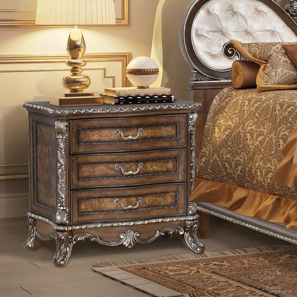 Devany Nightstand In Cherry