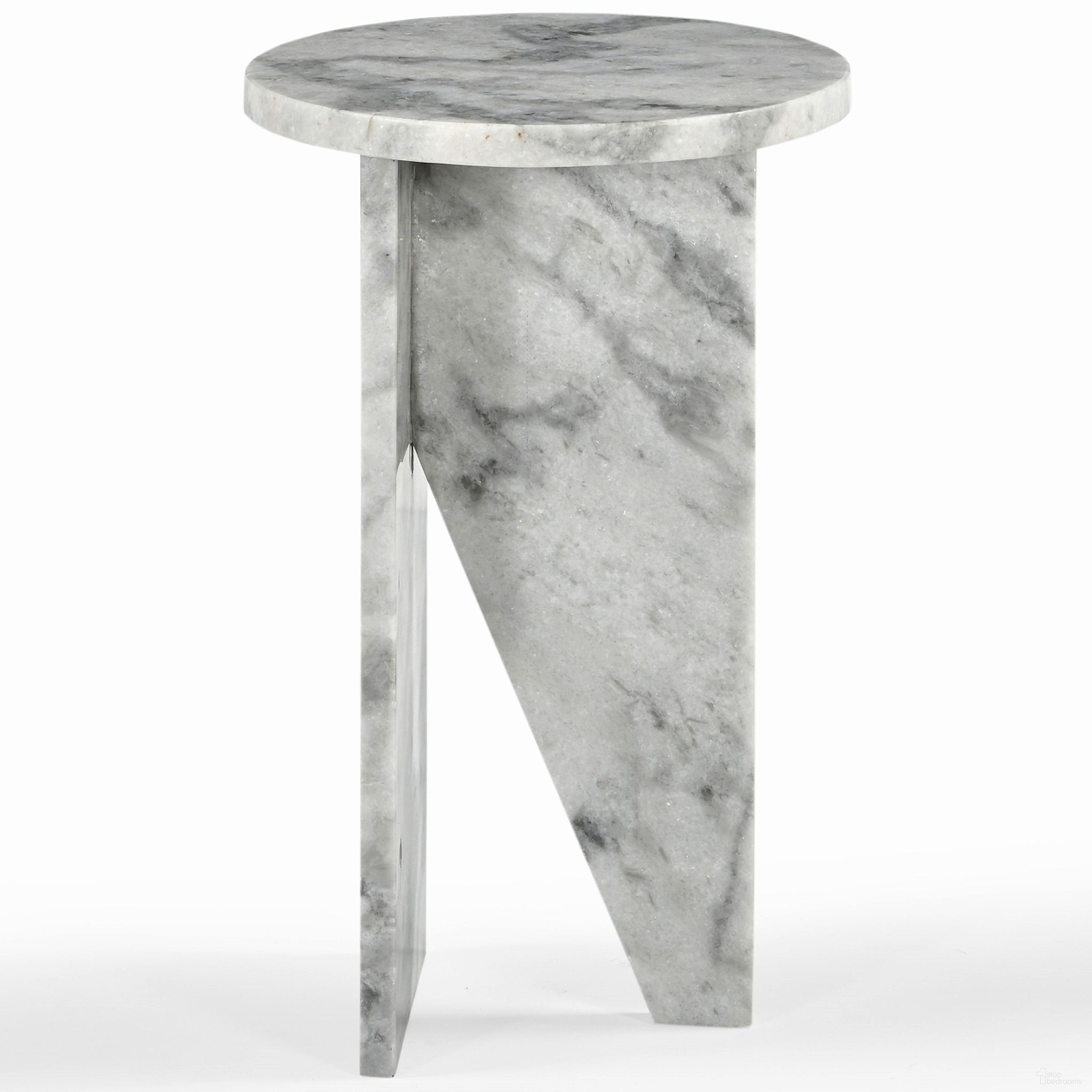 The appearance of Devlin Marble Drink Table In White designed by Safavieh Couture in the modern / contemporary interior design. This white piece of furniture  was selected by 1StopBedrooms from Devlin Collection to add a touch of cosiness and style into your home. Sku: SFV9734B. Material: Marble.