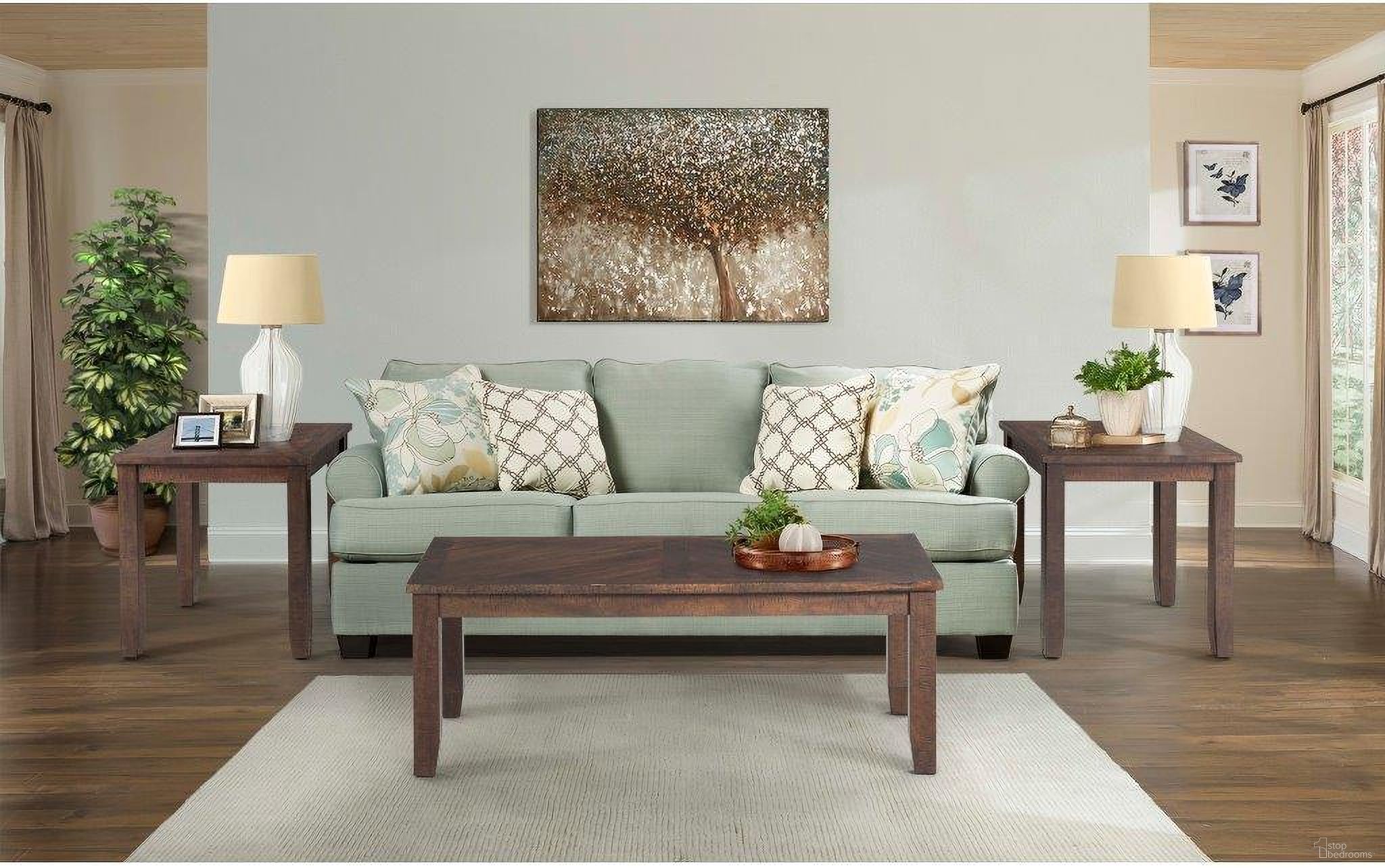 The appearance of Dex Walnut 3 Piece Occasional Table Set designed by Picket House in the transitional interior design. This brown piece of furniture was selected by 1StopBedrooms from Dex Collection to add a touch of cosiness and style into your home. Sku: TJX100OT. Material: Wood.