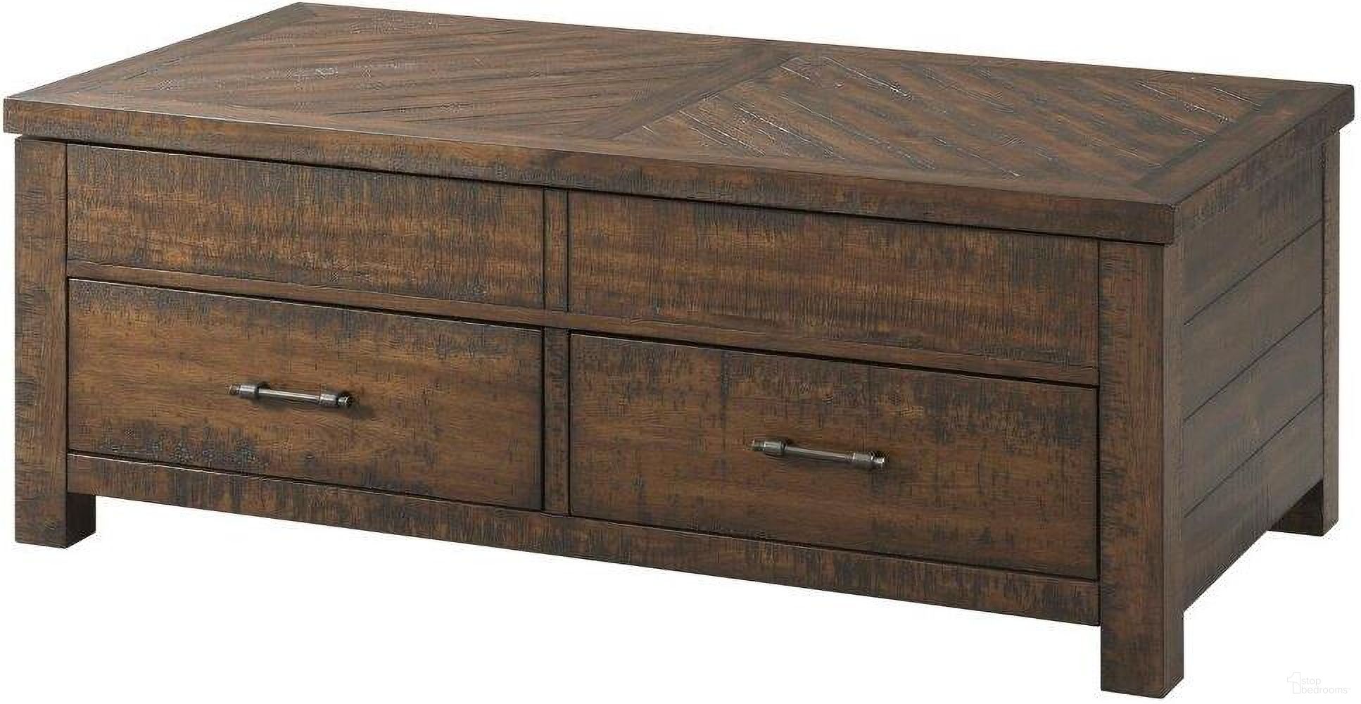 The appearance of Dex Walnut Lift Top Coffee Table designed by Picket House in the transitional interior design. This brown piece of furniture was selected by 1StopBedrooms from Dex Collection to add a touch of cosiness and style into your home. Sku: TJX100CTLT. Material: Wood.