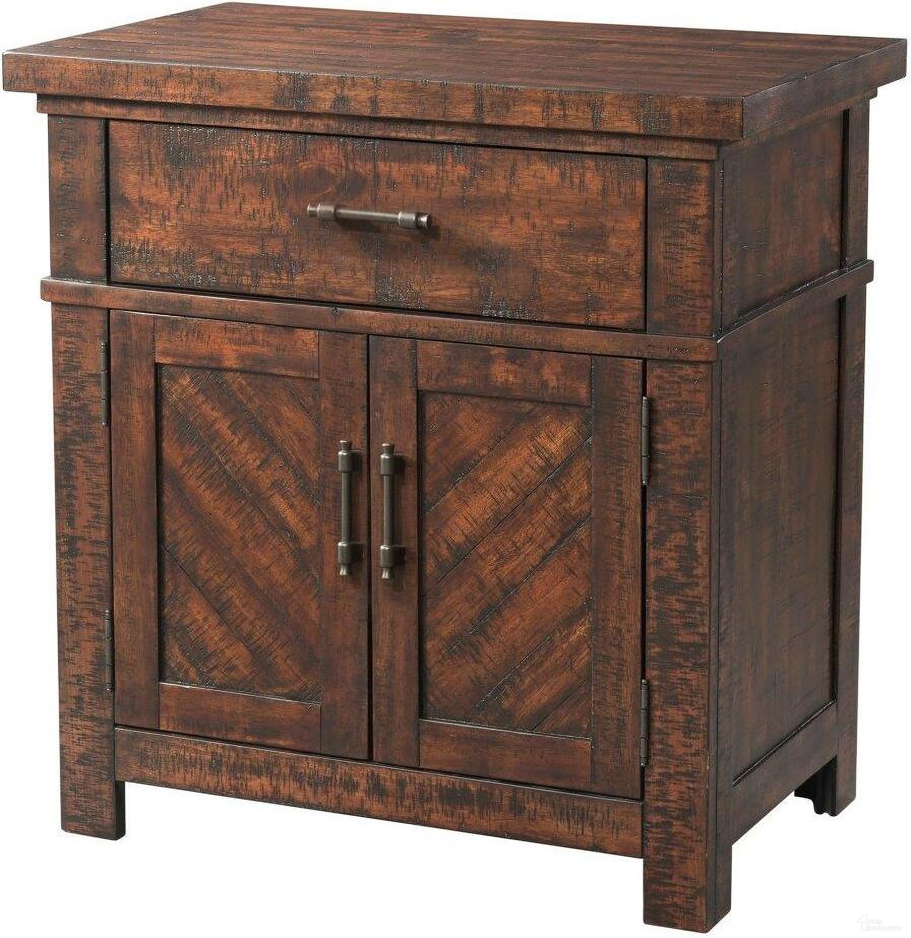 The appearance of Dex Walnut Nightstand designed by Picket House in the transitional interior design. This brown piece of furniture was selected by 1StopBedrooms from Dex Collection to add a touch of cosiness and style into your home. Sku: JX600NS. Material: MDF.