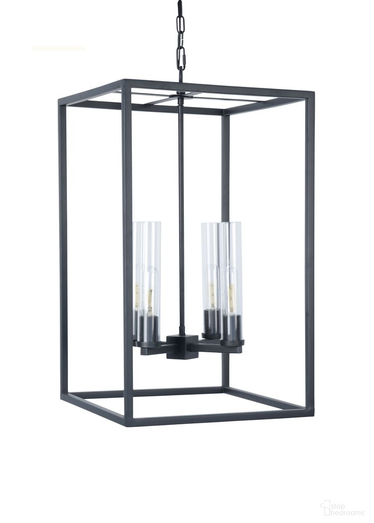 The appearance of Dexter Chandelier In Black designed by Wildwood in the modern / contemporary interior design. This black piece of furniture was selected by 1StopBedrooms from Wildwood Collection to add a touch of cosiness and style into your home. Sku: 67193. Material: Iron.