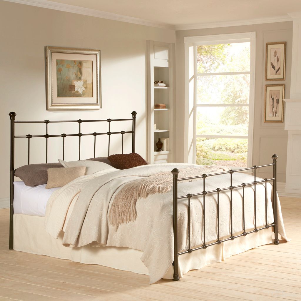 The appearance of Dexter King Bed with Frame In Hammered Brown designed by Fashion Bed Group in the transitional interior design. This hammered brown piece of furniture was selected by 1StopBedrooms from Dexter Collection to add a touch of cosiness and style into your home. Sku: B41146. Bed Type: Panel Bed. Material: Steel. Bed Size: King.