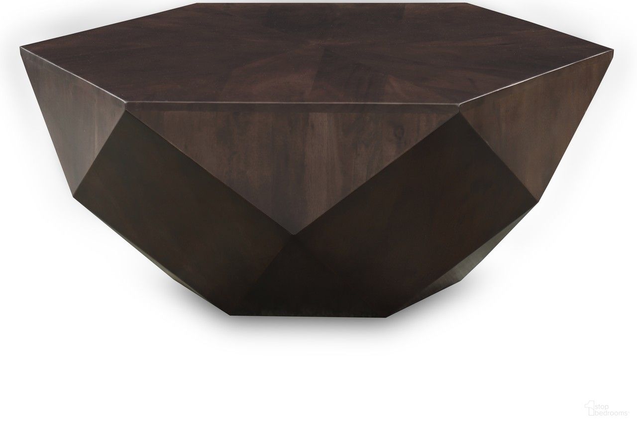 Diamante Coffee Table In Brown